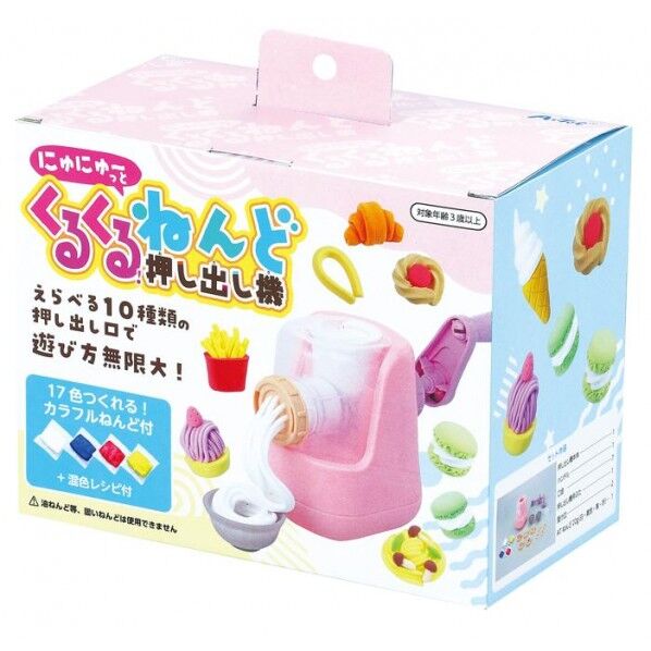 にゅにゅ~っと くるくるねんど押し出し機