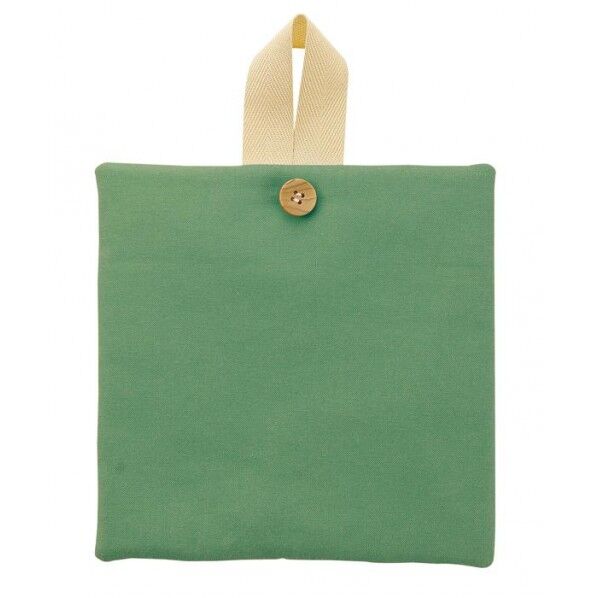 基礎縫い鍋敷き モスグリーン