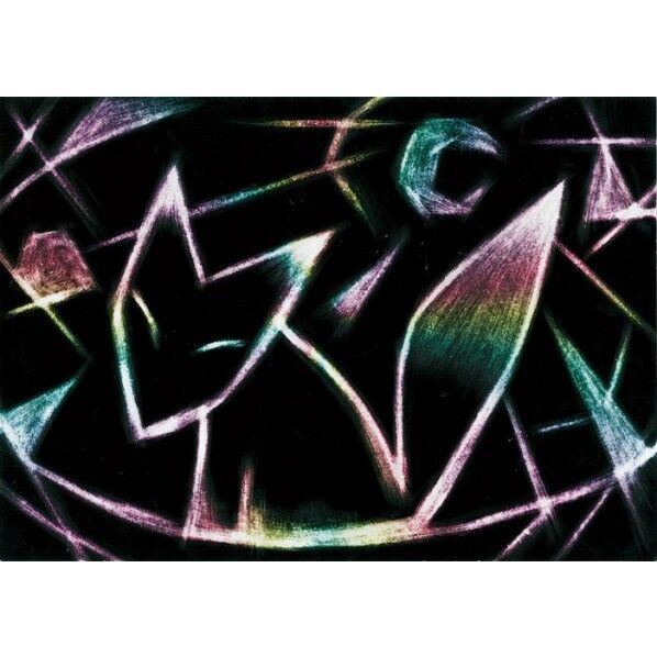 消しゴムスクラッチ(消してかく)カラー(A4)