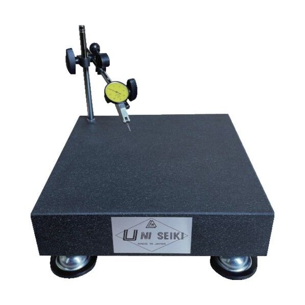 石定盤スタンド微動調整付