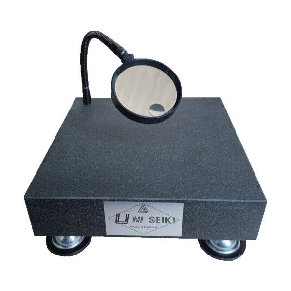 石定盤スタンドルーペ付