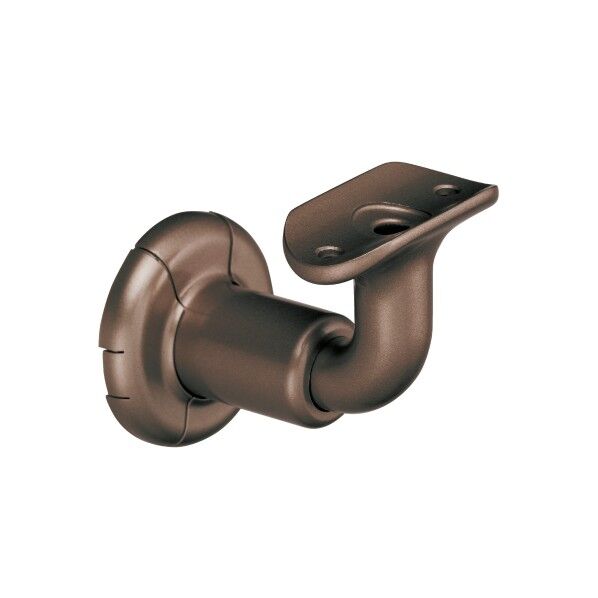 32出幅調整ブラケットカバー付 EL-714 ブラウン 手すり用ブラケット 1個