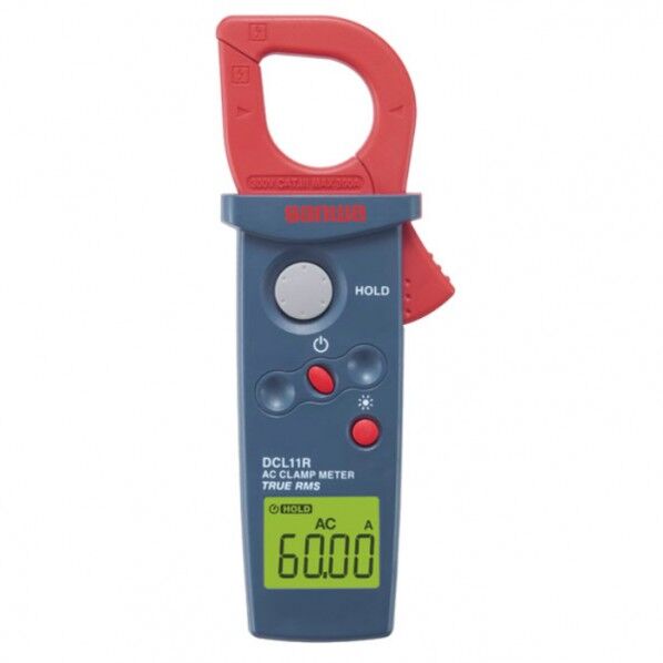 真の実効値対応AC専用ミニクランプメータ DCL11R 1