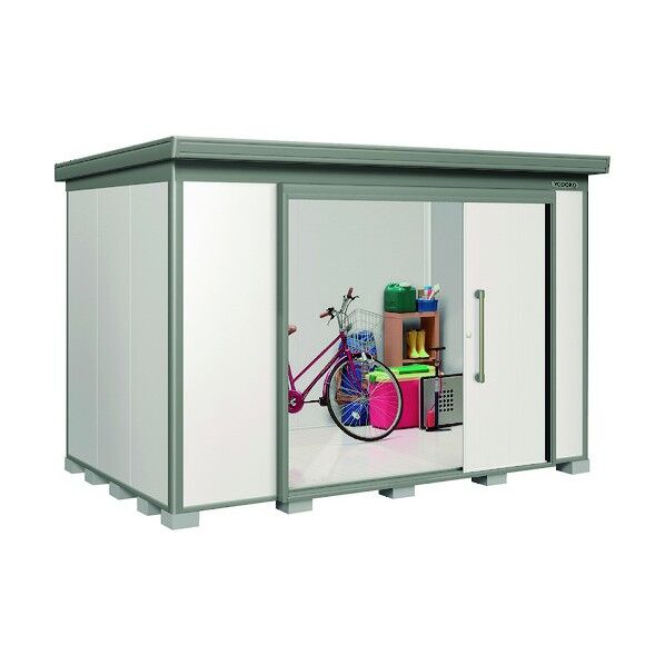 ヨド蔵MD合板床タイプ 積雪型 床面積7.98m2 DZBS-3622HW SG 1点