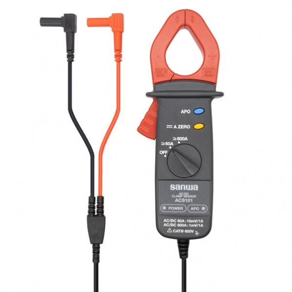 三和電気計器 クランプセンサ(AC/DC両用) ACS101 1点...