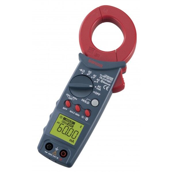 I/Oリーククランプメータ Bluetooth通信機能付 206X83X38mm DLC470BT 1台