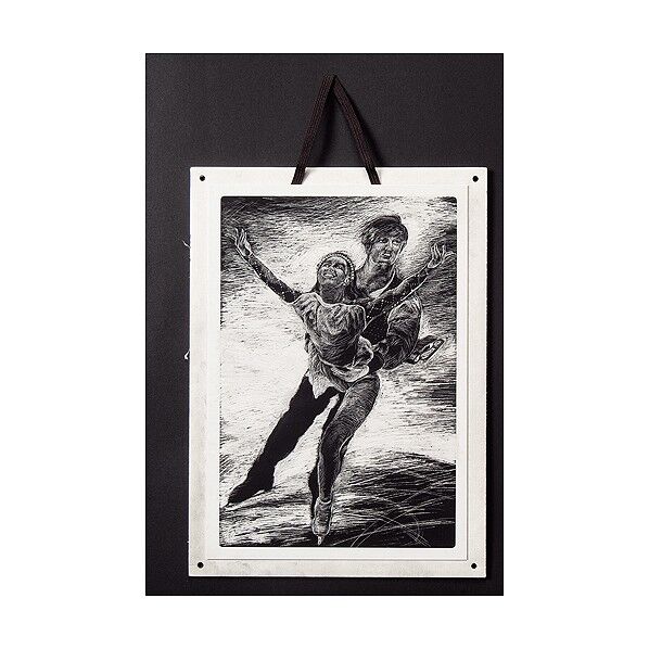 スーパースクラッチ(黒)額縁セット