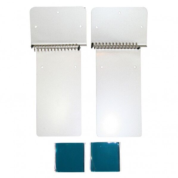 ノムラテック ネバロック プレートタイプ ロング 本体サイズ100×235×15mm シルバー NS-2293 1本...