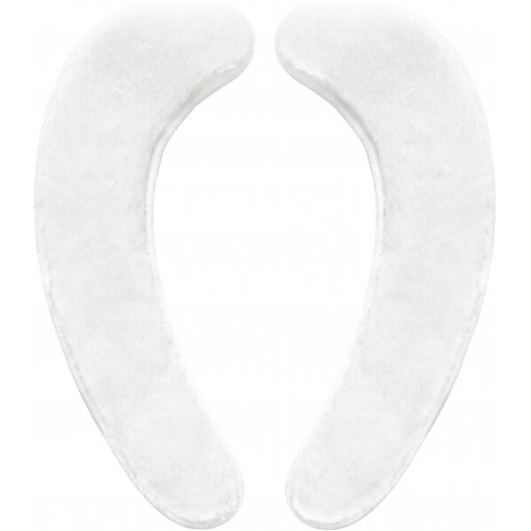 贅沢な肌触り 吸着便座シート ホワイト 006762 1枚