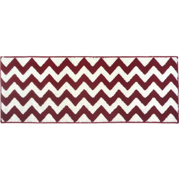 ZIGUZAGU ロングマット ワイン 45×120 956791 1枚