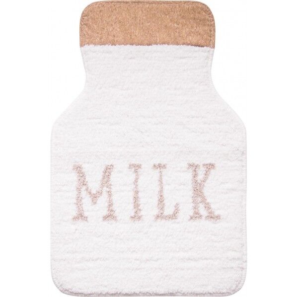 Cafesulu？ (カフェする)インテリアマット ミルコル ミルク 60×40 001774 1枚