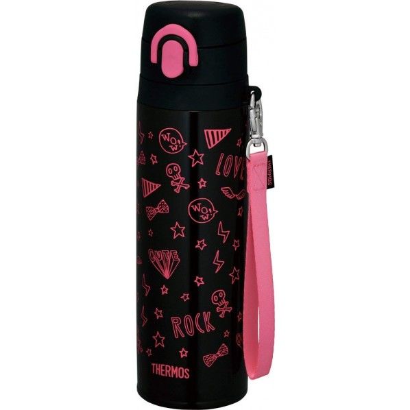 水筒 550ml 真空断熱ケータイマグ 幅7.5×奥行7.5×高さ24cm 1個