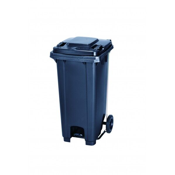 ペダル式ダストカート KTP120 ダークグレー 寸法(mm):幅475×奥行555×高さ960 約120L KTP120 1台