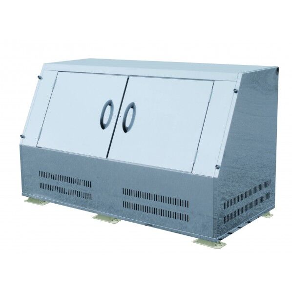 ジャンボステン SU1650T シルバー 寸法(mm):幅1900×奥行900×高さ1147 約1650L SU-1650T 1点