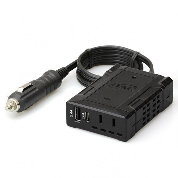 BAL カーコンセント 30W 3.0A 59(W)×80(D)×26(H)mm 2817 40点...