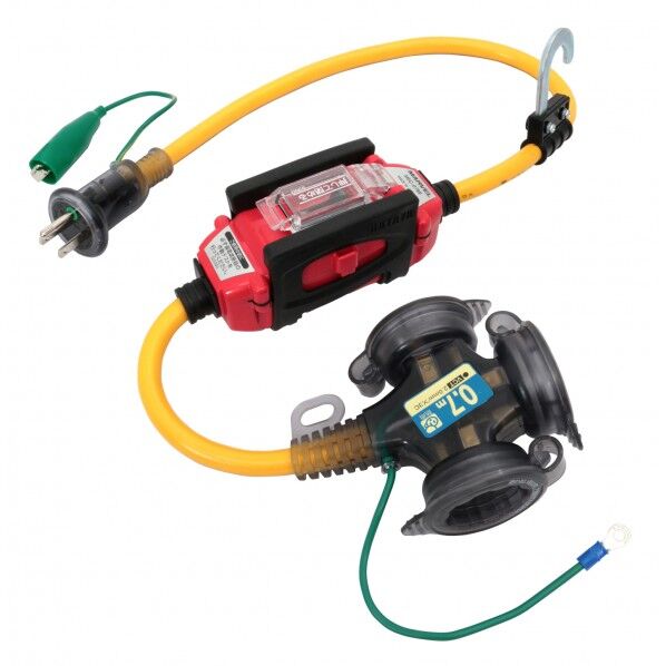 過負荷付漏電遮断器延長コード