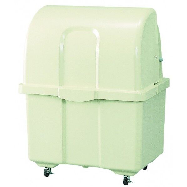 ジャンボペール キャスター付 アイボリー 寸法(mm):幅870×奥行660×高さ1100 約400L HG400C 1点