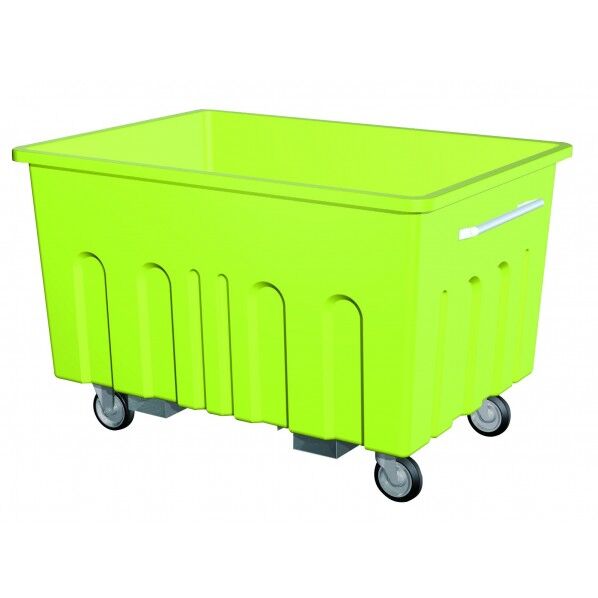 ゴミ回収カート エコカート H800CT ライトグリーン 本体寸法(mm):幅1380×奥行き970×高さ948 約800L H800CT 1台
