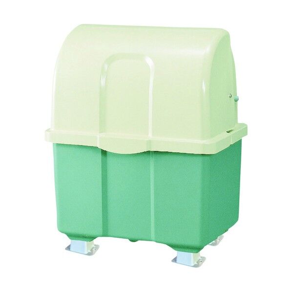 ジャンボペール HG400TK ツートン 固定足 (上部):アイボリー (下部):ダークグリーン 寸法(mm):幅870×奥行660×高さ1100 約400L HG400TK 1点