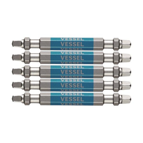 ベッセル 両頭スクエア 剛彩ビット SQ3×65 GS5P-42 5本...