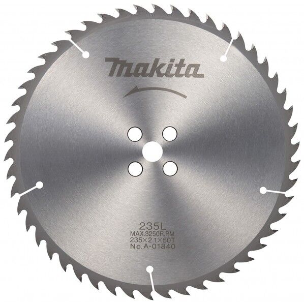 縦挽用チップソー235Lホゾキリ用チップソー235×50P A-01840 1