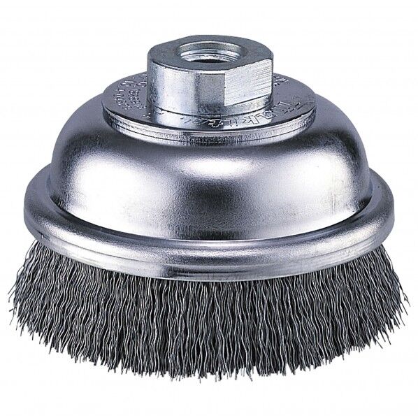 カップワイヤブラシ75ステンレスオーリング式外形75MMネジ径M10×1.5 A-04830 1
