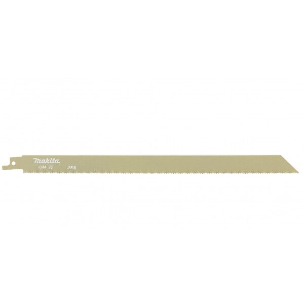 レシプロソーブレードバイメタル刃BIM28(5入)鉄工・プラスチック用全長300mm A-36479 5枚