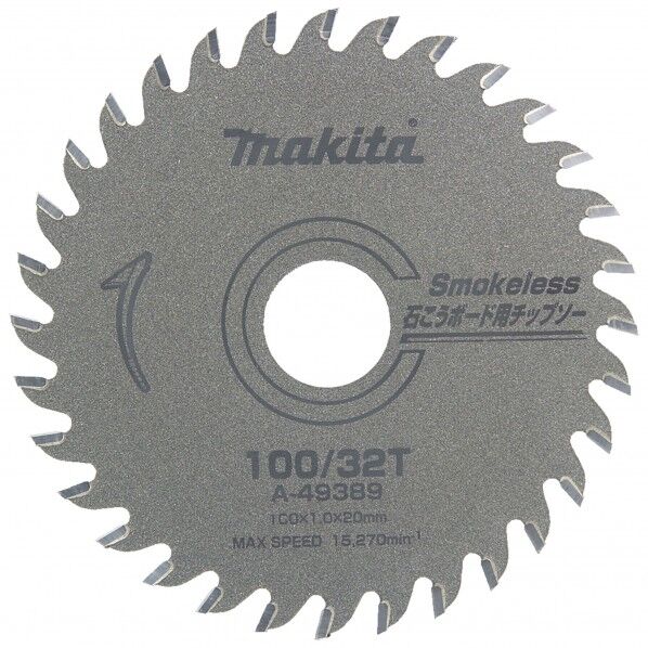 石膏ボード用チップソー薄刃100mm32P 100mm A-49389 1