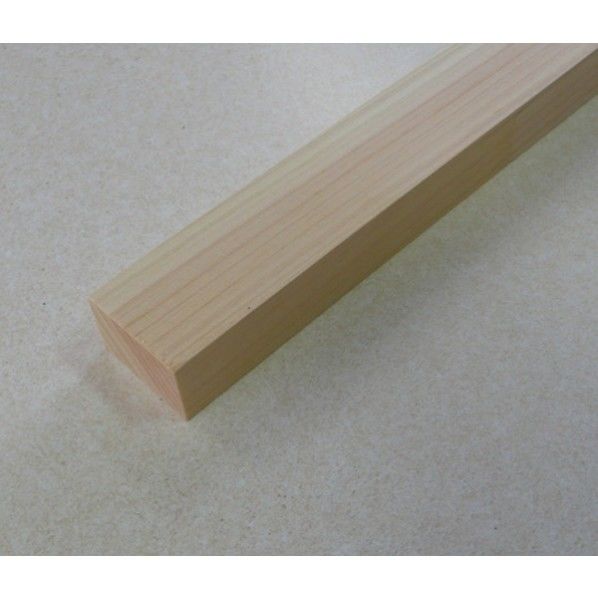 ひのき角材/桧すのこ脚パーツ 約20x39x630(mm) 1個