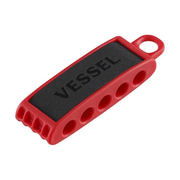 VS ビットホルダー 5本用 レッド 81×22×16 BH-05R 1ケ