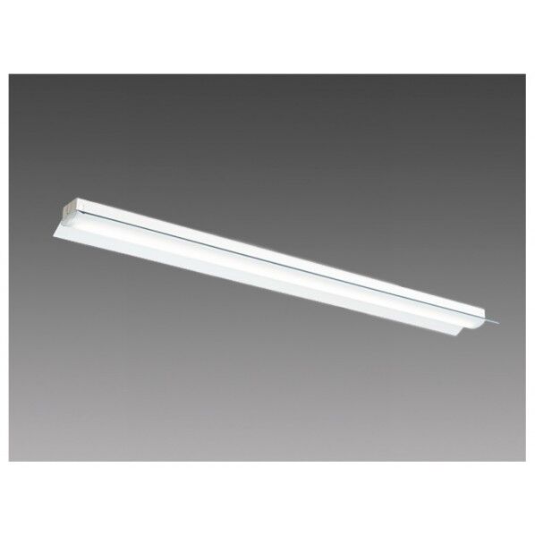 LEDライトユニット形ベースライト 40形 直付形 笠付 グレアカット(A)