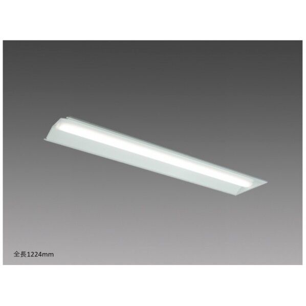 LEDライトユニット形ベースライト 40形 埋込形 連終端 連結用 集光タイプ