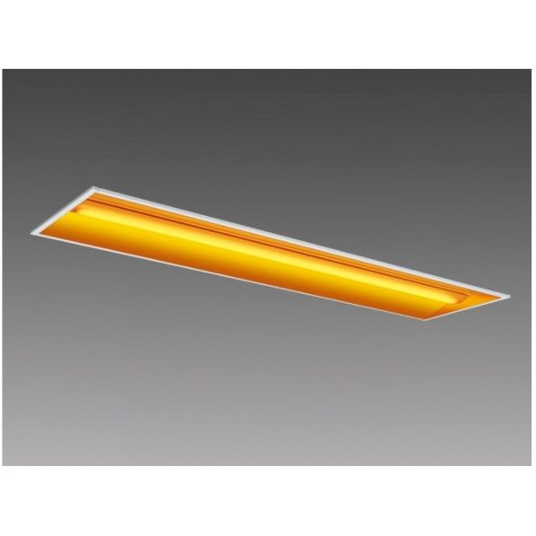 LEDライトユニット形ベースライト 40形 埋込形 イエロータイプ