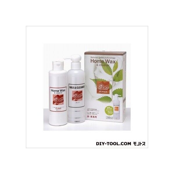 自然健康塗料天然植物性クリーナー&ワックスグラノス(木部用) クリア 0.25L 250ml 559 1缶