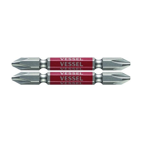ベッセル 両頭 剛彩ビット +2×65 GS142065 2本