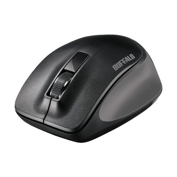 バッファロー 無線 BlueLED 3ボタン プレミアムフィットマウス ブラック BSMBW300MBK 1台