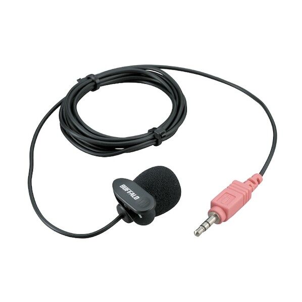 マイクロフォン ミニクリップ ブラッ BSHSM03BK 1台
