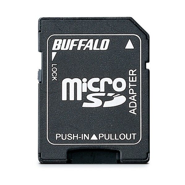 microSDカード→SDカード変換アダプター