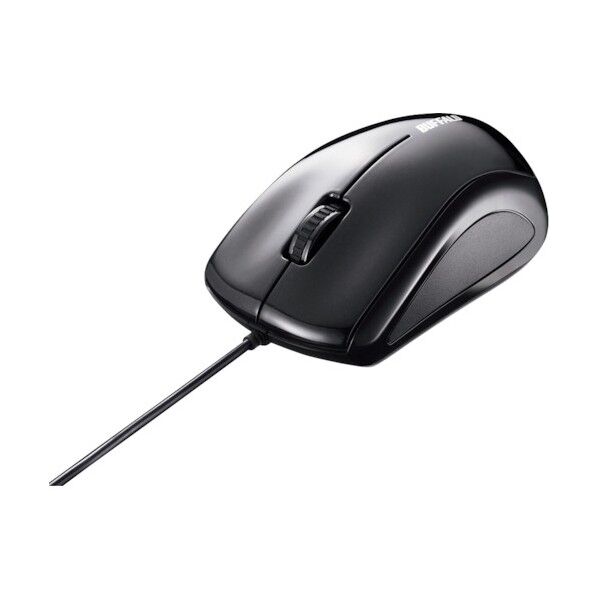 有線レーザー式マウス 静音/3ボタン