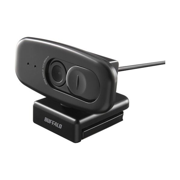 200万画素WEBカメラ 広角120°マイク内蔵 ブラック