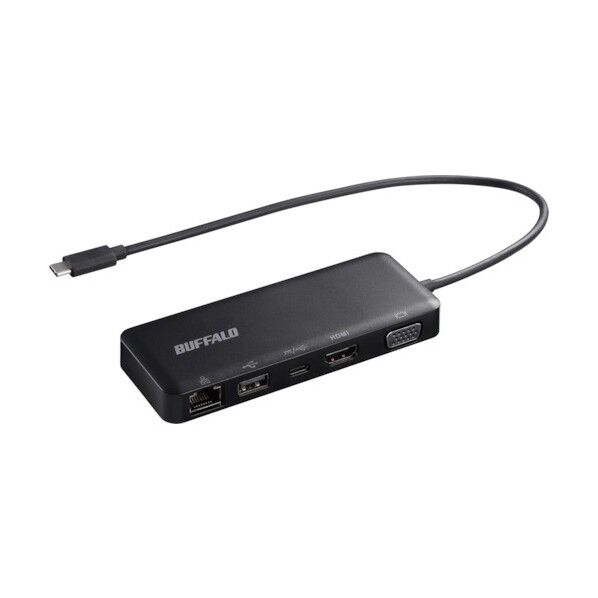 バッファロー USB Type-C接続ドッキングステーション(PD対応) LUD-U3-CGD 1個...