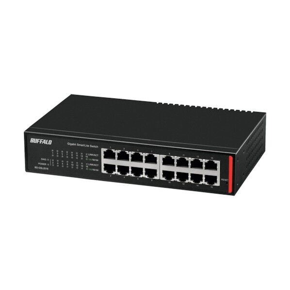 法人向け Giga対応 Layer2 スマートLiteスイッチ 16ポート BS-GSL2016 1個
