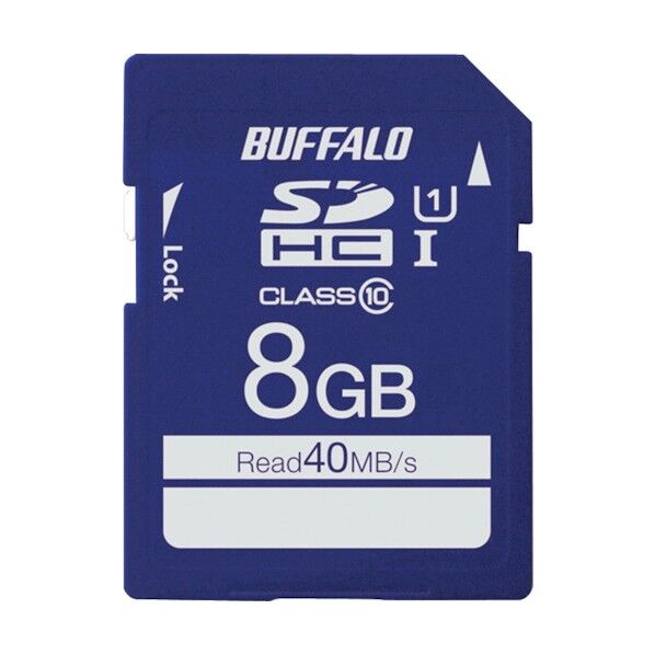 UHS-I Class1 SDHCカード 8GB RSDC-008GU1S 1個