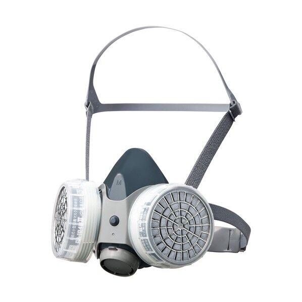 シゲマツ 直結式小型防毒マスク GM28S(HB) (12080) 1点