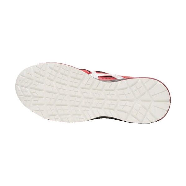 ウィンジョブ CP308 AC (安全靴･セフティシューズ) クラシックレッド×ホワイト 25.0cm 1271A055.600-25.0 1点