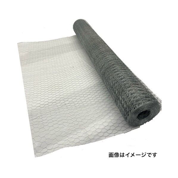 亜鉛亀甲金網 スリム50 0.4x5分目x1mx50m 1本...