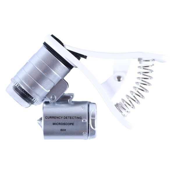 LEDマイクロルーペ クリップ付 9.6cm×2cm×6cm FLS-M02 1ヶ