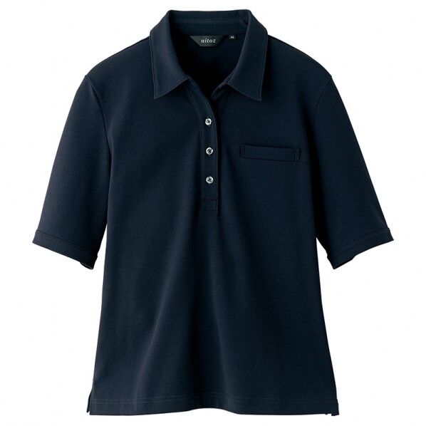 レディース半袖ポロシャツ