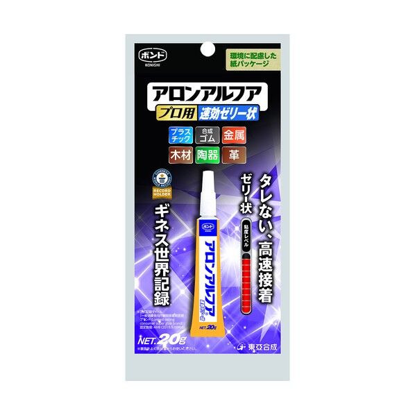 アロンアルフアプロ用 速効ゼリー状 クリヤー 20g 20g 05778 1本