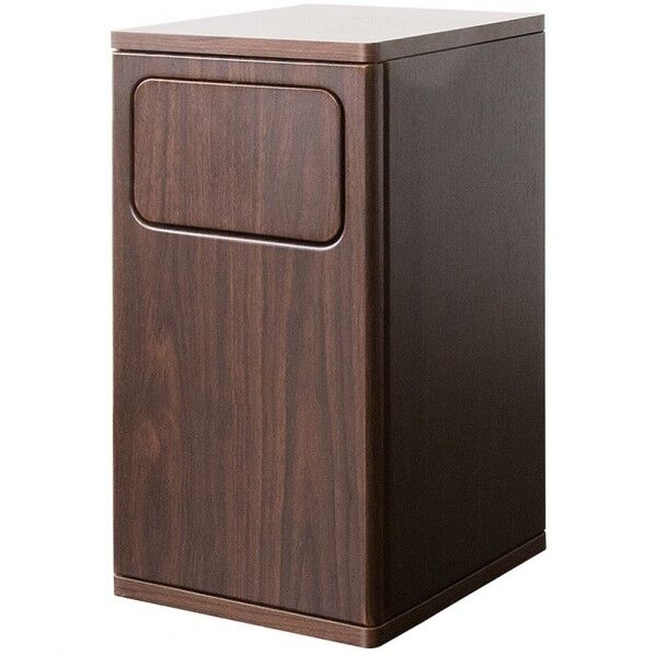 宮武製作所 ウッドプッシュダストボックス Empro(エンプロー)20L用 幅25×奥行き30×高さ48cm ブラウン DB-480_BR 1台...